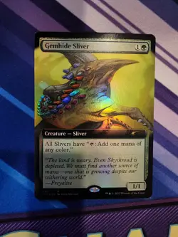 Gemhide Sliver (Extended Art) - Secret Lair Drop Series (SLD) - Image 1