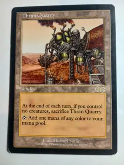 MTG Thran Quarry Urza's Saga 329/335 Regular Rare - Image 1