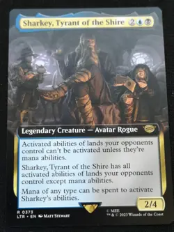 Sharkey, Tyrant Of The Shire - Extended Art - LTR - NM - EN - 0373 - Image 1