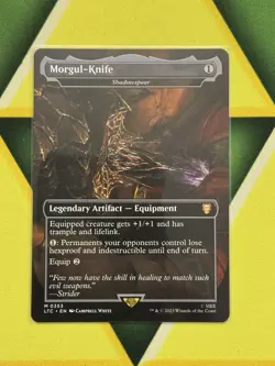 Morgul-Knife - Shadowspear Commander: LotR NM Unplayed - Image 1