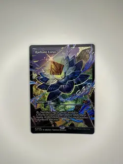 Radiant Lotus - Foil - Showcase Aetherdrift MTG - Image 1