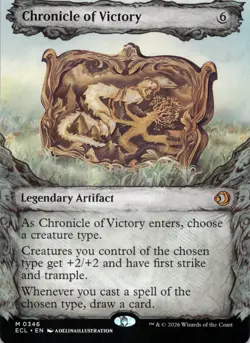 Chronicle of Victory SHOWCASE Lorwyn Eclipsed Magic MTG NM - Image 1
