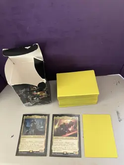 MtG Universes Beyond 40k Forces Of The Imperium Commander Deck OPEN AND SLEAVED - Image 1