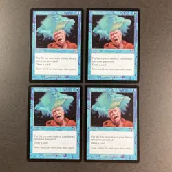 Set of x4, MTG Mental Note Judgment Regular Magic The Gathering - Image 1