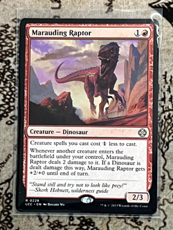 Marauding Raptor - The Lost Caverns of Ixalan - 228 - #Lightly Played - Image 1