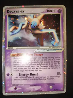 Carta pokemon deoxys Ex 97/107 Eng - Image 1