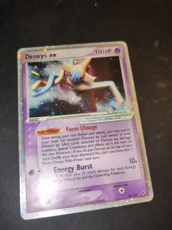 Carta pokemon deoxys Ex 97/107 Eng - Image 2