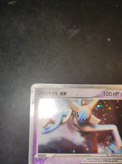 Carta pokemon deoxys Ex 97/107 Eng - Image 3