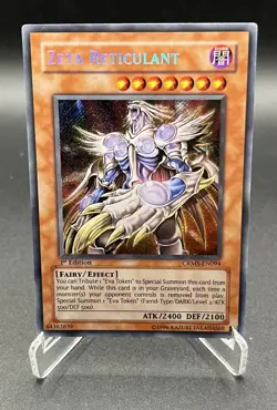 Zeta Reticulant CRMS-EN094 - Crimson Crisis 1st Edition Secret Rare YuGiOh - NM - Image 1