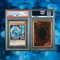 2022 YU-GI-OH! TIN OF THE PHARAOH'S GODS BLUE-EYES WHITE DRAGON EN266 PSA 9 - Image 3