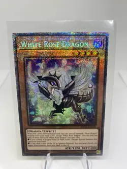 Yugioh White Rose Dragon MP25-EN038 Starlight Rare 1st Ed Near Mint - Image 1