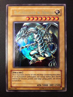 Yu-Gi-Oh! Blue-Eyes W. Dragon, BNZ-G001, Ultra Rare, German, Near Mint - Mint- - Image 1