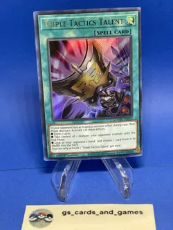 Triple Tactics Talent MAMA-EN090 - Ultra Rare - Magnificent Mavens - Yugioh! - Image 1