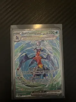 Pokemon TCG Garchomp EX Illustration Rare Card 245/182 Sv04: Paradox Rift - Image 1