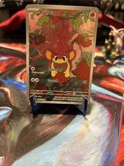 Pokemon TCG SV White Flare Pansear 099/086 Illustration Rare Card NM+ Condition - Image 1