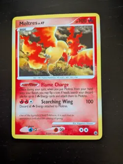 Moltres Lv. 47 Holo Majestic Dawn 10/100 Pokemon Card NM - Image 1