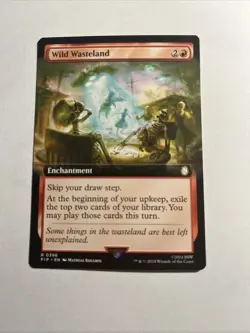 Wild Wasteland (Extended Art) - Universes Beyond: Fallout MTG + Bonus Card!!! - Image 1