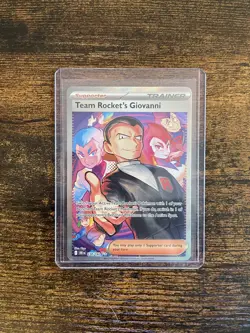 Pokemon TCG Team Rocket's Giovanni Destined Rivals Card 238/182 - Image 1