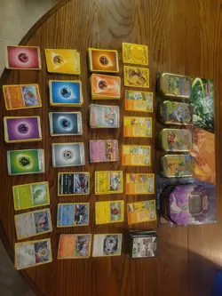 Pokemon Card Bulk Lot + Tins, Holos, Reverse Holos, Energies, Trainers, Codes - Image 3