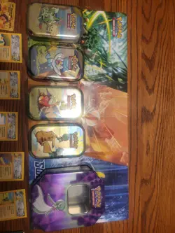 Pokemon Card Bulk Lot + Tins, Holos, Reverse Holos, Energies, Trainers, Codes - Image 4