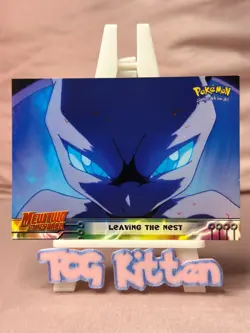 Leaving The Nest 4 Mewtwo Strikes Back Topps Pokemon Card Series 1 TCGKITTEN - Image 1