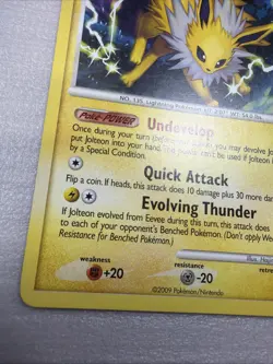 Pokemon Jolteon 26/111 Rising Rivals Non-Holo Card - Image 2