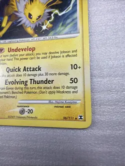 Pokemon Jolteon 26/111 Rising Rivals Non-Holo Card - Image 3