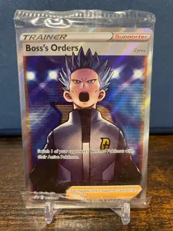 Boss's Orders Sealed Pokemon Card - Sword & Shield Promo - SWSH251 - Image 1