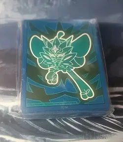 Pokemon Twilight Masquerade ETB Pokemon Card Sleeves Sealed - 65 Ct - Image 1