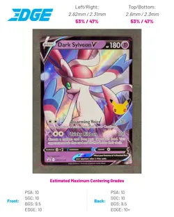 Dark Sylveon V SWSH134 Pokemon TCG Promo SWSH: Sword & Shield Promo Cards NM - Image 1
