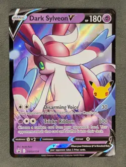 Dark Sylveon V SWSH134 Pokemon TCG Promo SWSH: Sword & Shield Promo Cards NM - Image 3