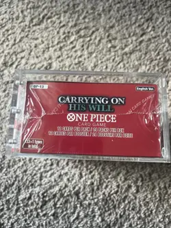 One Piece Card Game Carrying On His Will Booster Box OP13 With Acrylic Case - Image 3