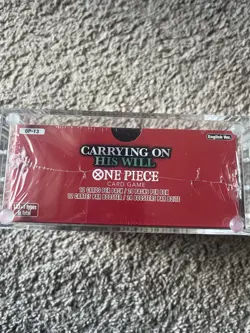 One Piece Card Game Carrying On His Will Booster Box OP13 With Acrylic Case - Image 4