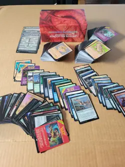 foil & rare MTG D&D card lot 460 total from AFR, 98 total foil, rare or mythic - Image 1