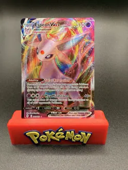 Pokemon TCG Espeon VMAX 065/203 Holo Rare Card Evolving Skies NM-M! - Image 1