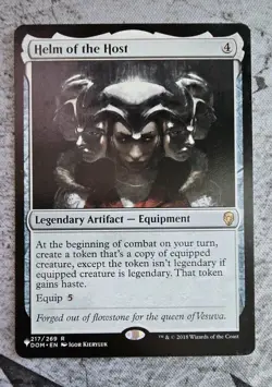 Helm of the Host (The List) - Legendary Artifact Equipment MTG - Image 1