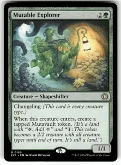 Mutable Explorer 186 NM MTG Lorwyn Eclipsed Magic - Image 1