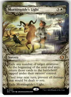 Morningtide's Light Showcase 301 NM MTG Lorwyn Eclipsed Magic - Image 1
