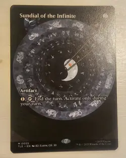 Sundial of the Infinite (Borderless) MTG Avatar The Last Airbender Eternal Legal - Image 1