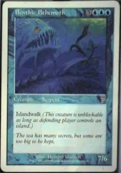 Benthic Behemoth - 7th Edition: #63, Magic: The Gathering Nm R48 - Image 1