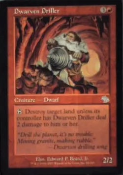 Dwarven Driller - Judgment: #85, Magic: The Gathering Nm R149 - Image 1