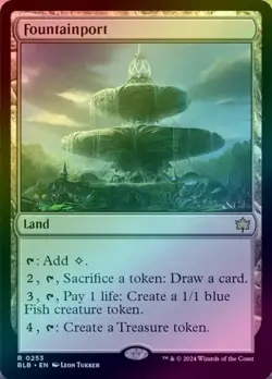 Fountainport (Foil) (BLB) Bloomburrow - NM - Image 1