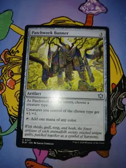 1x Patchwork Banner Bloomburrow Regular - Image 1