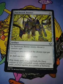 1x Patchwork Banner Bloomburrow Regular - Image 2