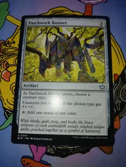 1x Patchwork Banner Bloomburrow Regular - Image 3