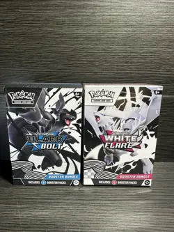 Pokemon TCG: Black Bolt and White Flare Booster Bundle | Lot Of 2 | Sealed - Image 1