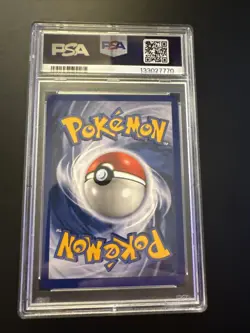 1999 Pokemon Base Set 1st Edition #63 Squirtle PSA 8 - Image 2