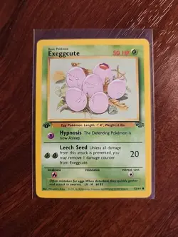 1999 Pokemon Jungle - Exeggcute & Exeggutor - #52 & #35 - 1st EDITIONS - Image 2