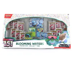 Pokemon Scarlet and Violet 151 Blooming Waters Premium Collection Box TCG Set - Image 1