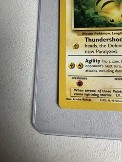 #27 Pikachu WOTC Black Star Promo Vintage Pokemon - Image 2
